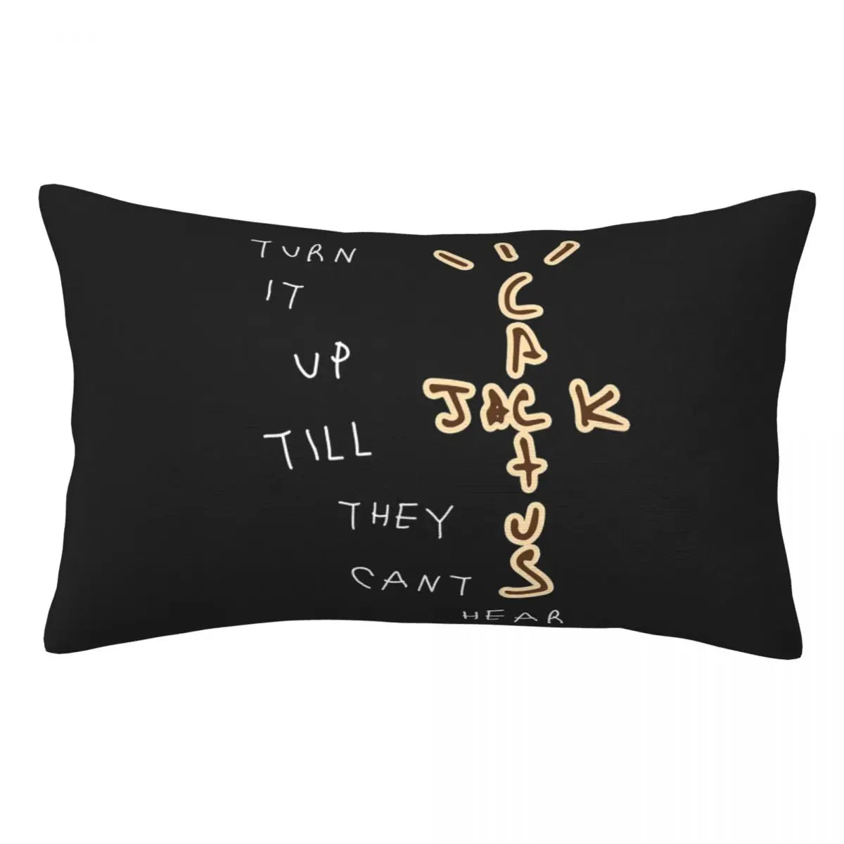 Travis Scott X Mc Rectangle Pillowcase Cushion Cover Decor Bedroom Bed Home Comfort Throw Pillow - Travis Scott Merchandise - Free Shipping Buy Now