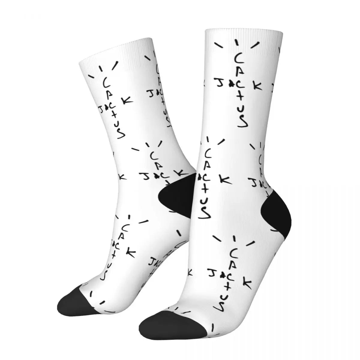 Winter Warm Fashion Women Men Cactus-Jack Socks LOOK MOM I CAN FLY ASTROWORLD Hip Hop Travis Scott Non-slip Football Socks - Travis Scott Merchandise - Free Shipping Buy Now