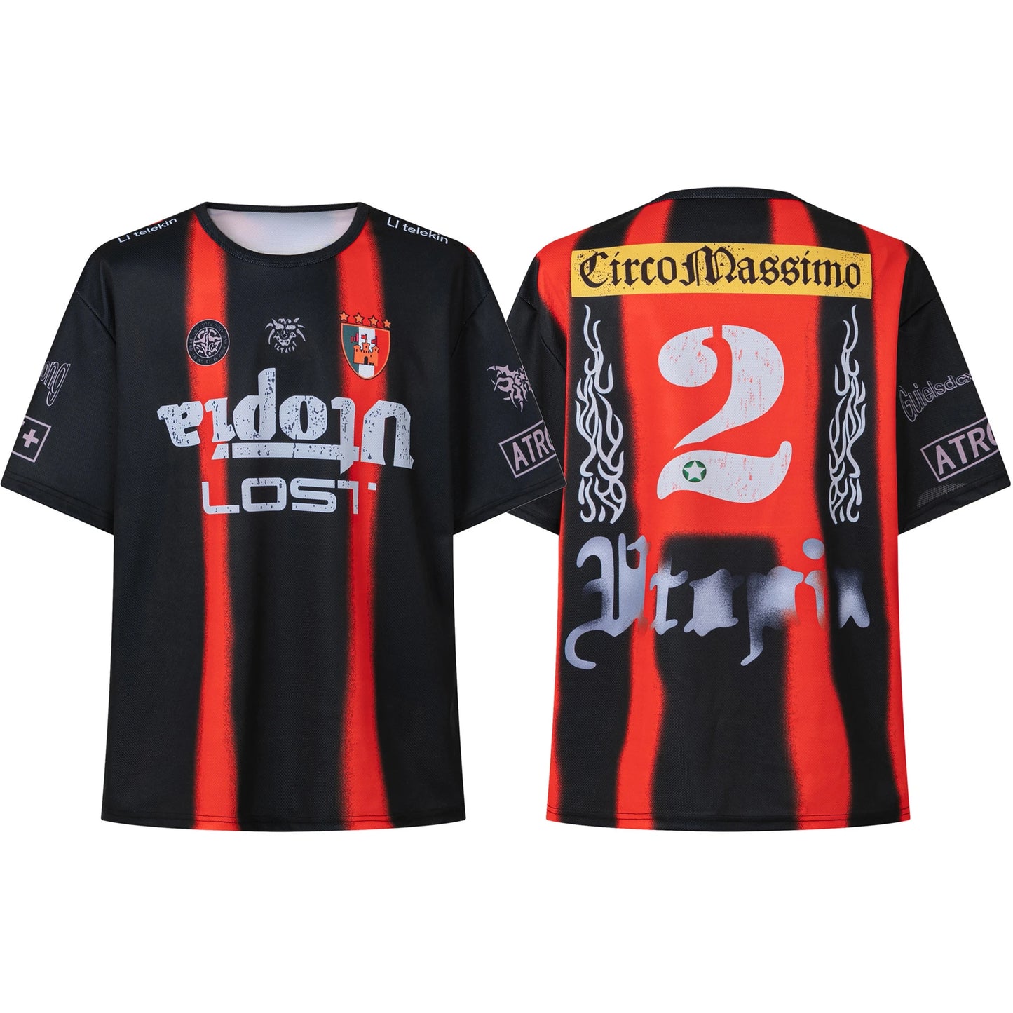 TRAVIS SCOTT CACTUS JACK3d Printed Football Jerseys Loose Sports Jerseys Short Sleeved T-shirts for Men and Women - Travis Scott Merchandise - Free Shipping Buy Now
