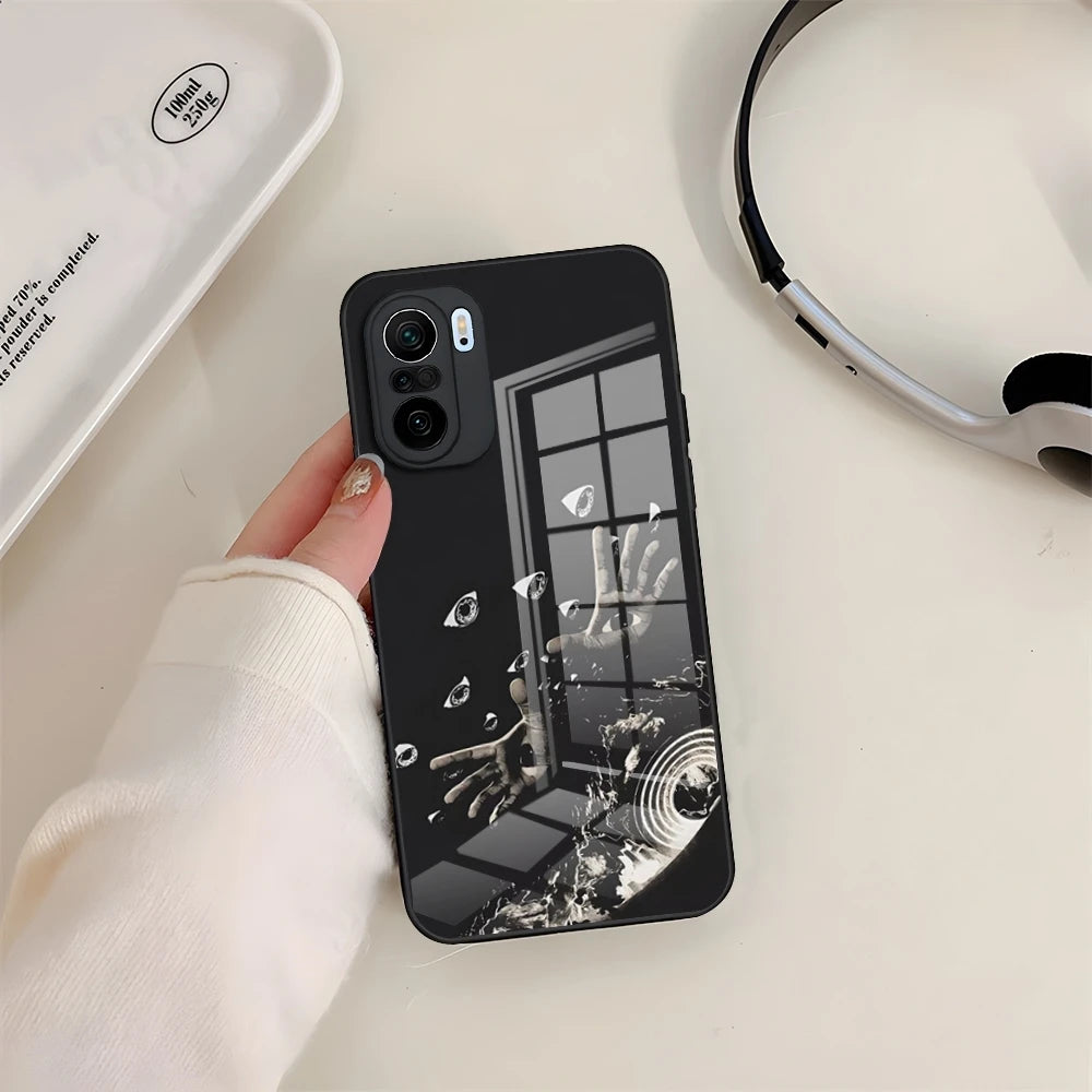 Travis Scott Utopia Rapper Tempered Glass Cover Phone Case for Redmi 13 12 13c 12c Note 13 Pro Plus 11 12 Pro 10 12s 9t 11s - Travis Scott Merchandise - Free Shipping Buy Now