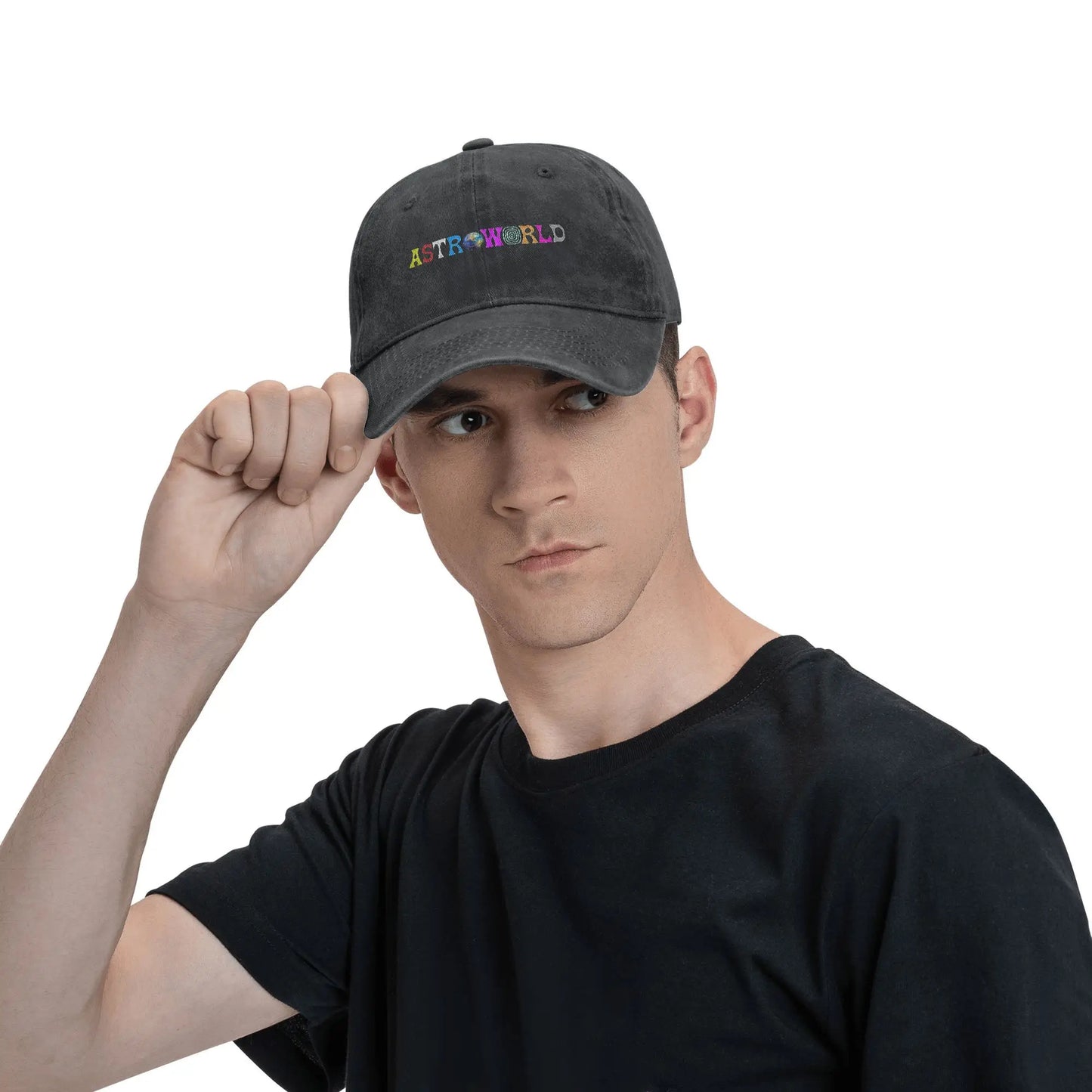 Astroworld Cactus-Jack Hiphop Baseball Cap Casual Cotton T-Travis Scott Sun Cap Men Women Outdoor Activities Adjustable Caps Hat - Travis Scott Merchandise - Free Shipping Buy Now