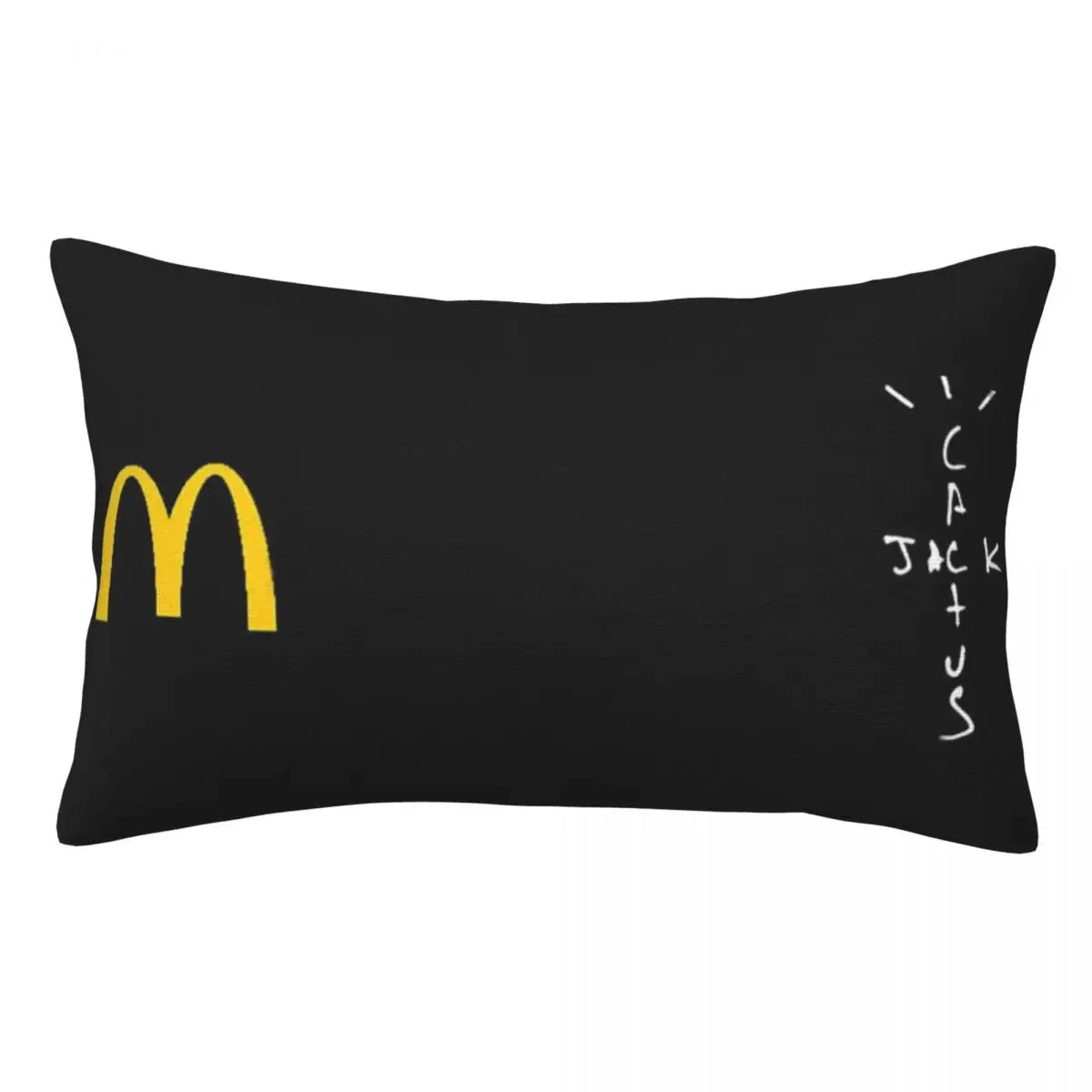 Travis Scott X Mc Rectangle Pillowcase Cushion Cover Decor Bedroom Bed Home Comfort Throw Pillow - Travis Scott Merchandise - Free Shipping Buy Now