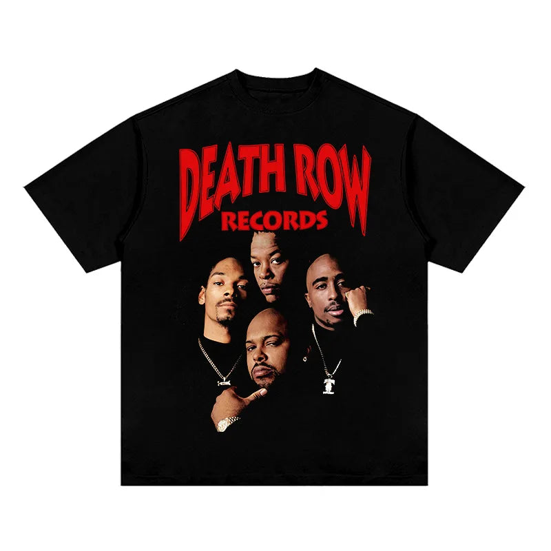 Hip hop rap 2PAC TRAVIS SCOTT personality printing summer men's 100% cotton T-shirt comfortable breathable streetwear - Travis Scott Merchandise - Free Shipping Buy Now