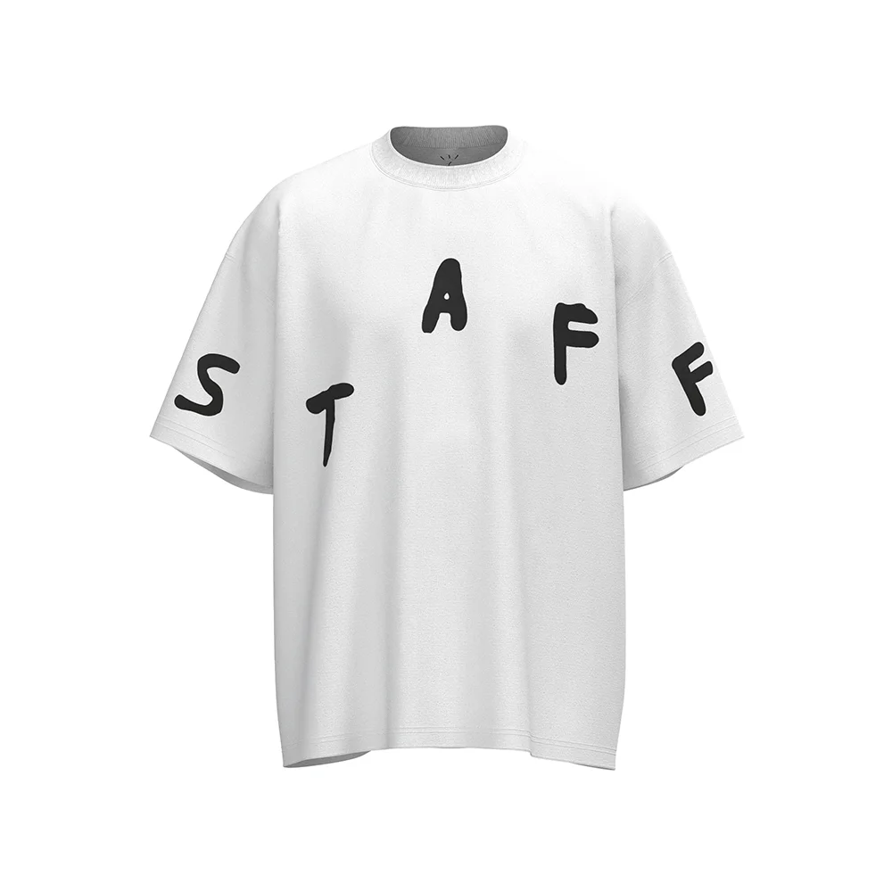 Characater Print Letter Embroidery Short Sleeve Summer Top Tees for Men Cactus Jack Crew Neck Cotton Casual Oversized Tshirts - Travis Scott Merchandise - Free Shipping Buy Now