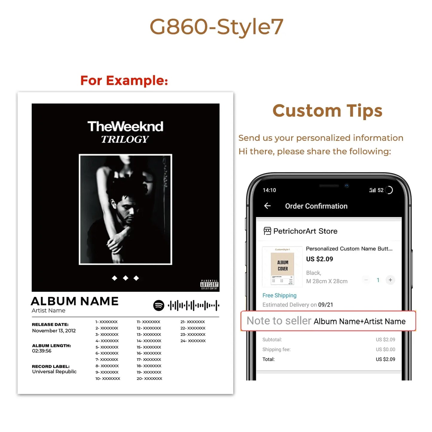 Album Track List Cover Art Wall Art Custom Personalized Band Pop Music Prints Canvas Painting Poster Pictures For Living Room - Travis Scott Merchandise - Free Shipping Buy Now