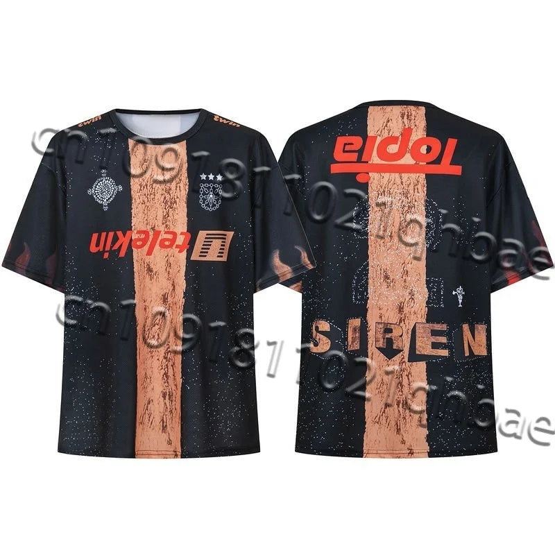 TRAVIS SCOTT CACTUS JACK3d Printed Football Jerseys Loose Sports Jerseys Short Sleeved T-shirts for Men and Women Motorcycle Top - Travis Scott Merchandise - Free Shipping Buy Now