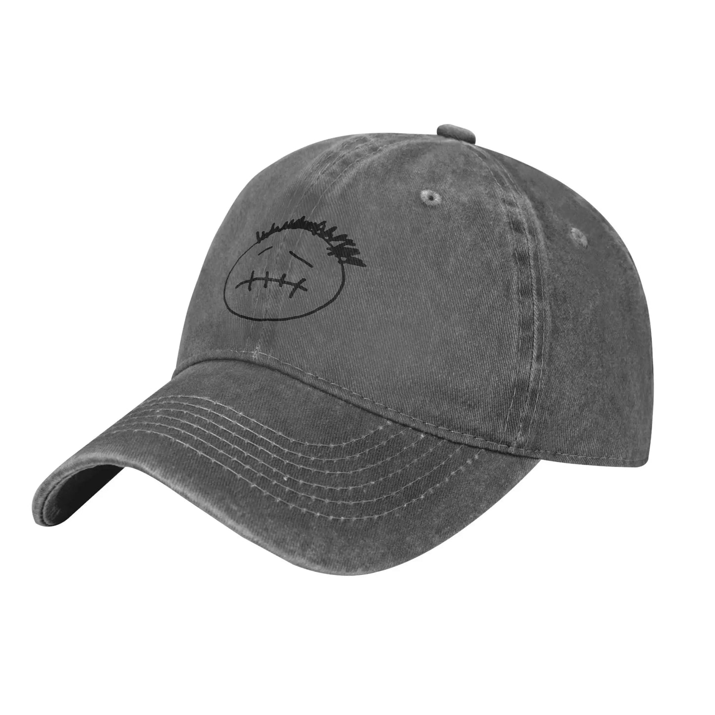 T-Travis Scott Unisex Baseball Cap Cactus Jack Distressed Denim Caps Hat Classic Outdoor All Seasons Travel Adjustable Headwear - Travis Scott Merchandise - Free Shipping Buy Now