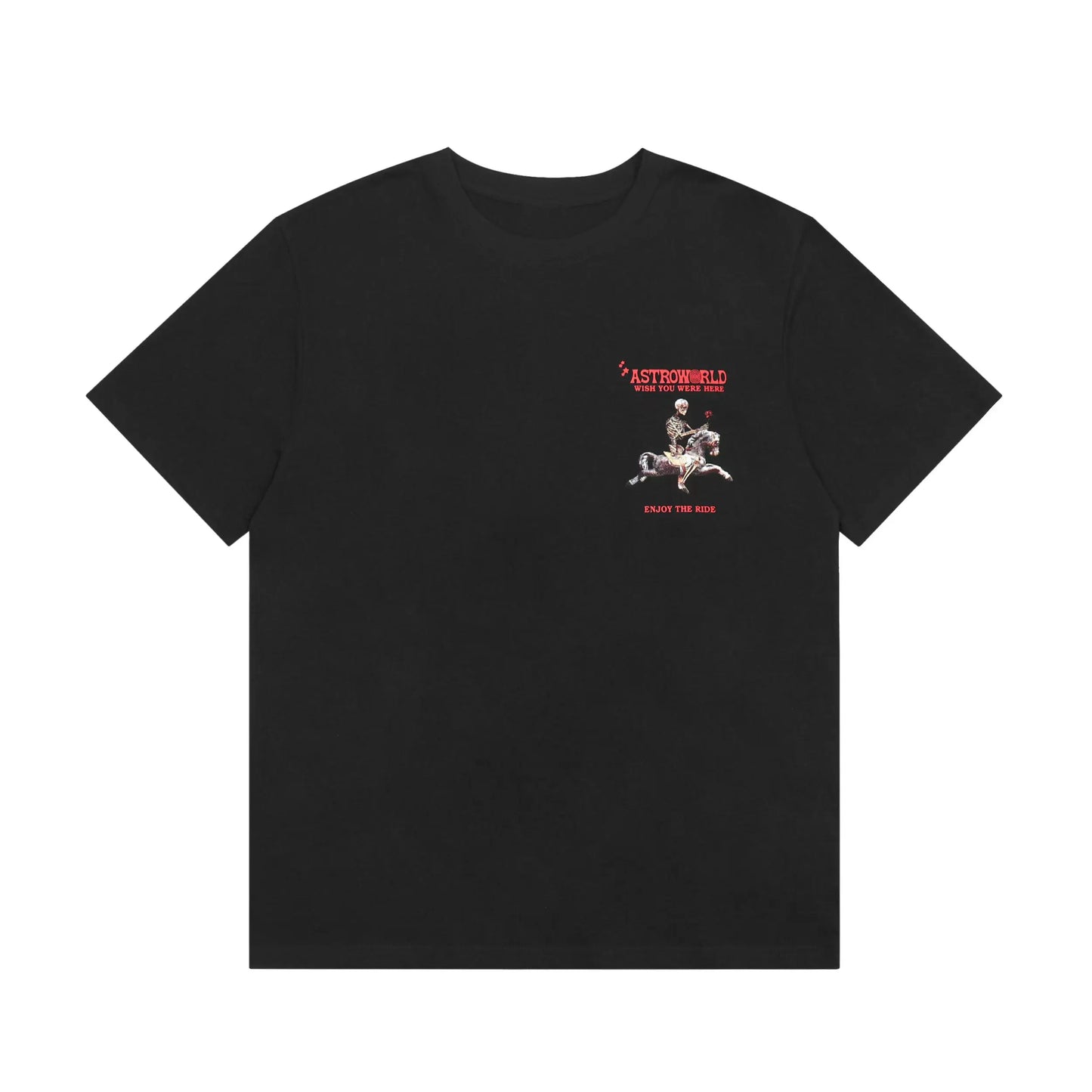 High Street Flame Person Cactus Jack Short Sleeve Summer Tees for Men and Women Crew Neck Harajuku Vintage Cotton Tshirts - Travis Scott Merchandise - Free Shipping Buy Now