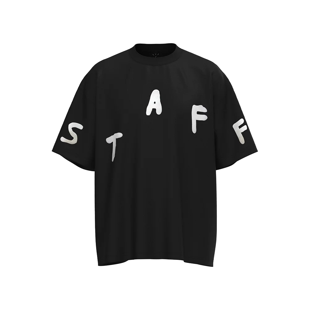 Characater Print Letter Embroidery Short Sleeve Summer Top Tees for Men Cactus Jack Crew Neck Cotton Casual Oversized Tshirts - Travis Scott Merchandise - Free Shipping Buy Now