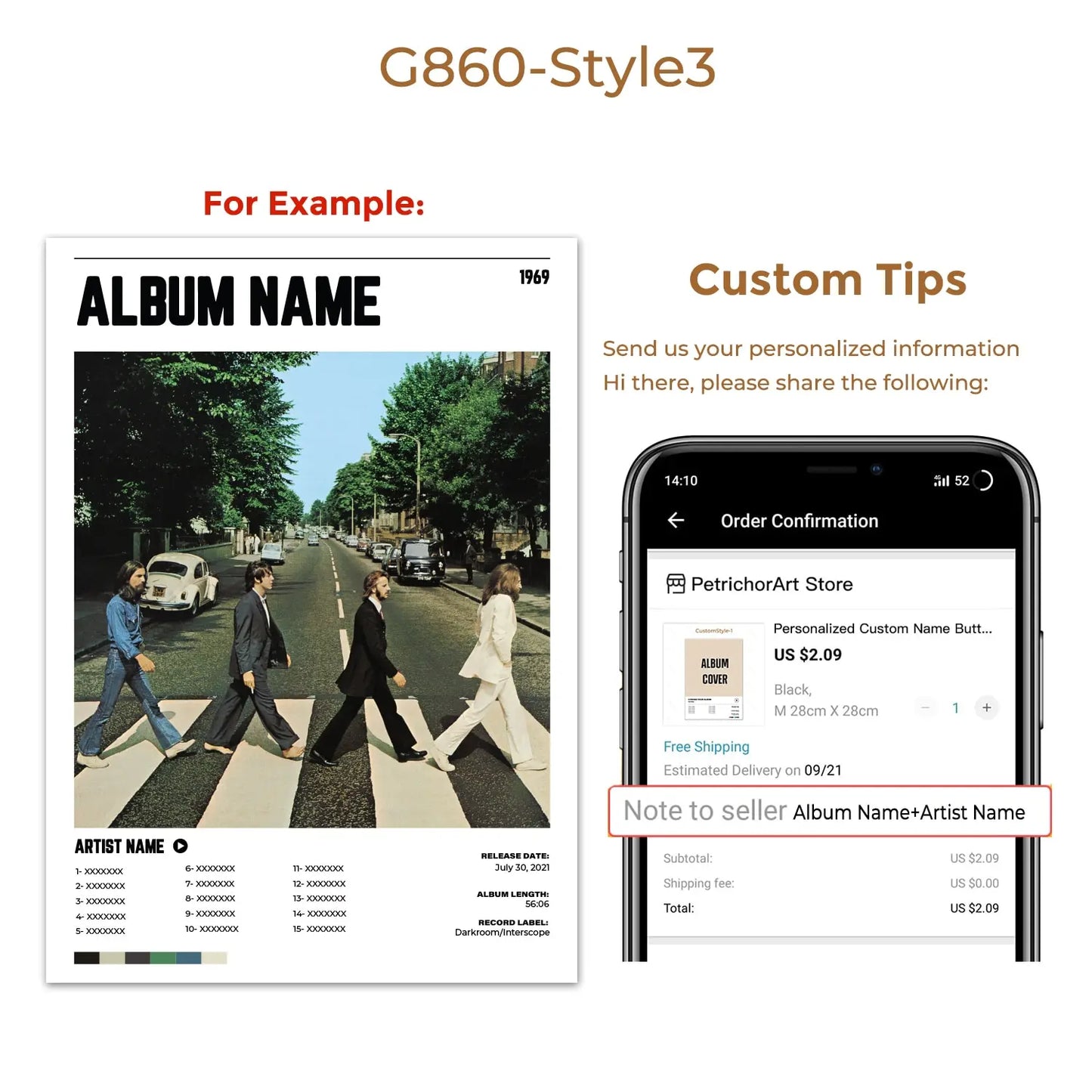 Custom Personalized Band Pop Music Album Track List Cover Art Wall Art Prints Canvas Painting Poster Pictures For Living Room - Travis Scott Merchandise - Free Shipping Buy Now
