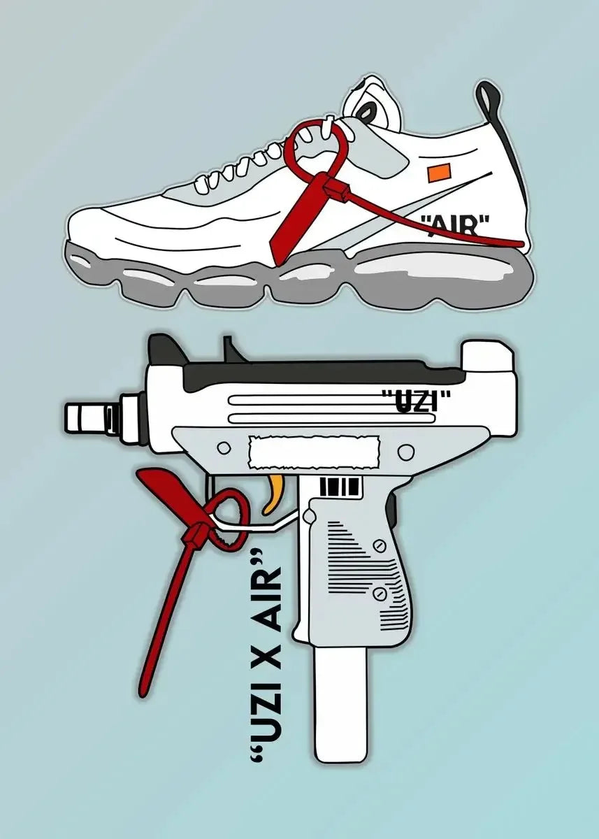 Sports Shoes Canvas Printing Graffiti Wall Art Poster Canvas Painting Home Bedroom Decoration - Travis Scott Merchandise - Free Shipping Buy Now