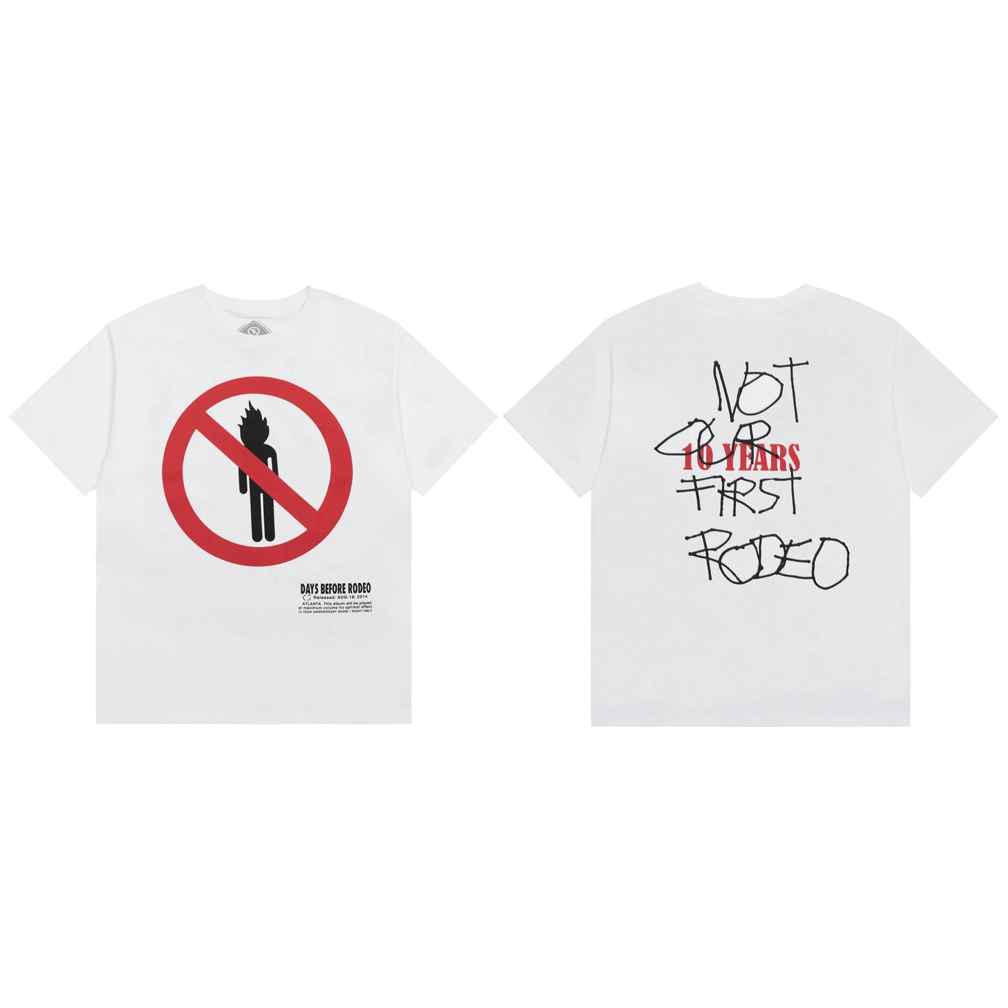 High Street Flame Person Cactus Jack Short Sleeve Summer Tees for Men and Women Crew Neck Harajuku Vintage Cotton Tshirts - Travis Scott Merchandise - Free Shipping Buy Now
