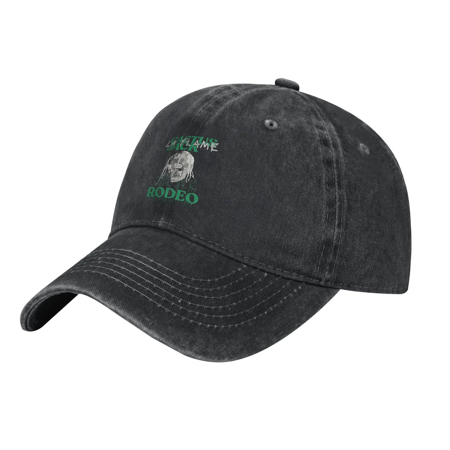 T-Travis Scott Unisex Baseball Cap Cactus Jack Rodeo Distressed Washed Hats Cap Outdoor Summer Unstructured Soft Snapback Cap - Travis Scott Merchandise - Free Shipping Buy Now