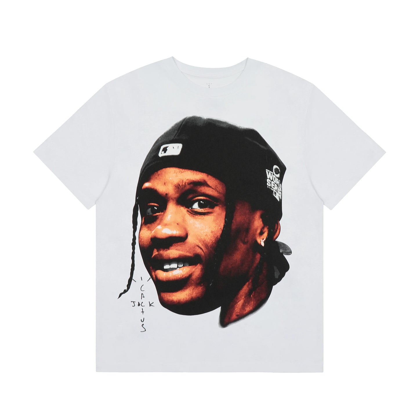 High Street Flame Person Cactus Jack Short Sleeve Summer Tees for Men and Women Crew Neck Harajuku Vintage Cotton Tshirts - Travis Scott Merchandise - Free Shipping Buy Now