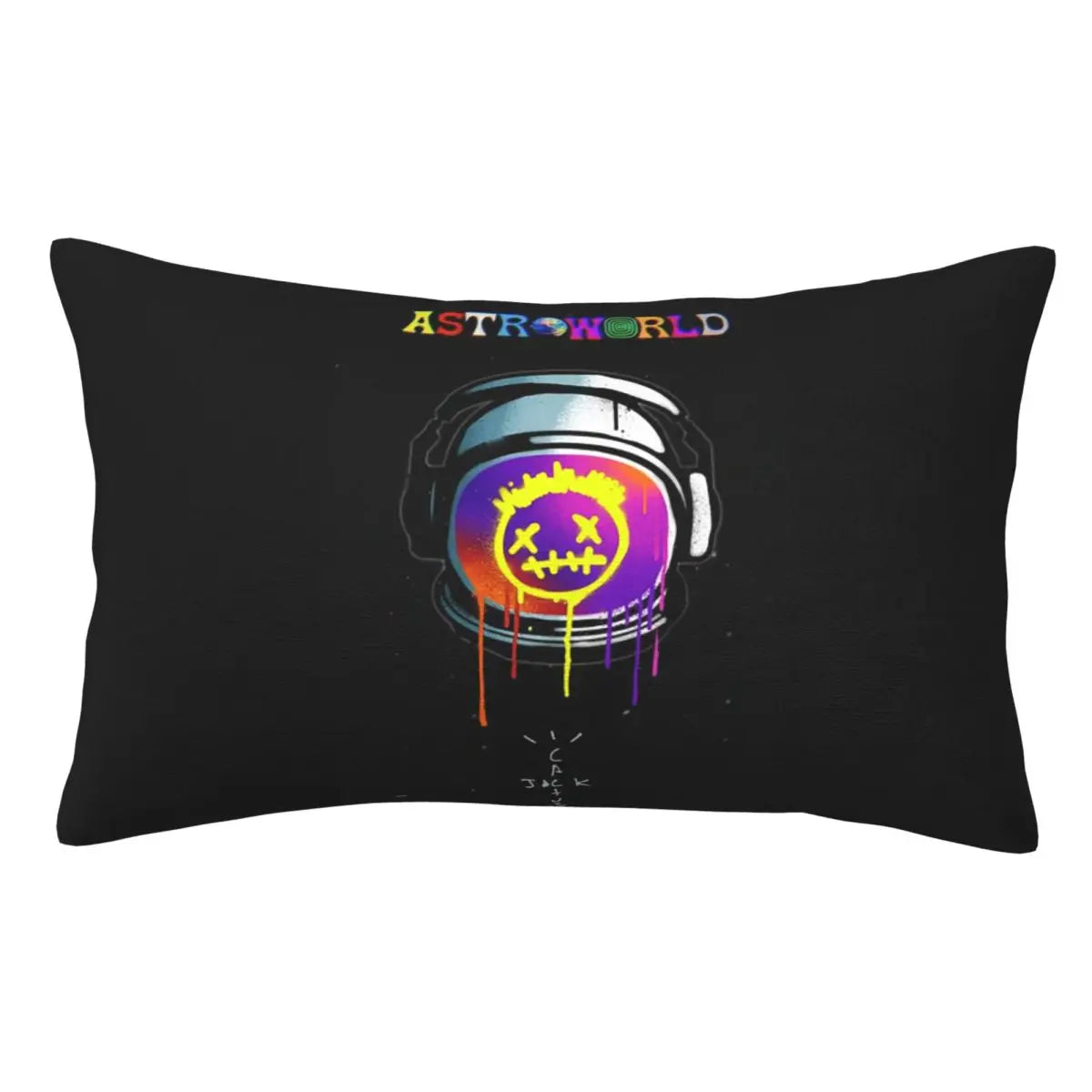 Travis Scott X Mc Rectangle Pillowcase Cushion Cover Decor Bedroom Bed Home Comfort Throw Pillow - Travis Scott Merchandise - Free Shipping Buy Now