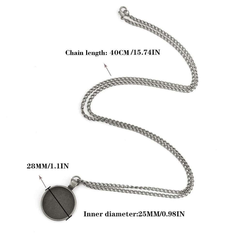 Fashion Accessory Rapper Travis Scott Glass Dome Pendant Necklaces Women Men Jewelry Accessories Unique Gifts for Men Women - Travis Scott Merchandise - Free Shipping Buy Now