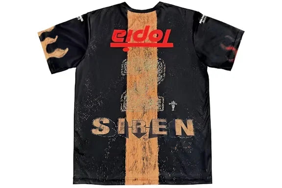Summer Travis Scott Spain Soccer Jersey Men Football Soccer Round Neck Jersey Breathable Quick-Drying Tee Sport Motorcycle Top - Travis Scott Merchandise - Free Shipping Buy Now