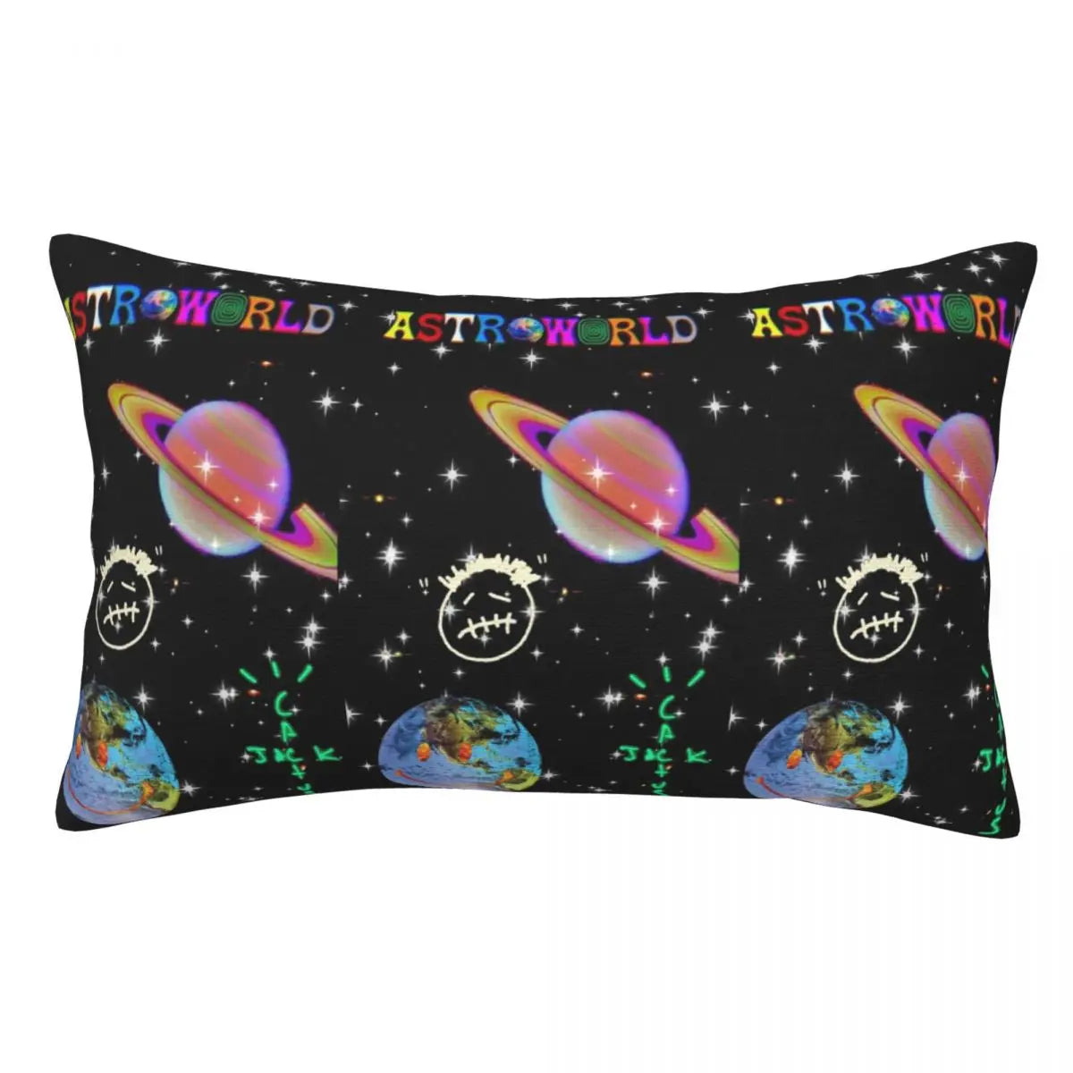 Travis Scott X Mc Rectangle Pillowcase Cushion Cover Decor Bedroom Bed Home Comfort Throw Pillow - Travis Scott Merchandise - Free Shipping Buy Now