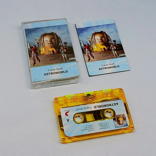 Travis Scott Astroworld Music Tape SICKO MOD Hip Hop Cosplay Cassettes Soundtracks Box Car Walkman Tape Party Music Collection - Travis Scott Merchandise - Free Shipping Buy Now
