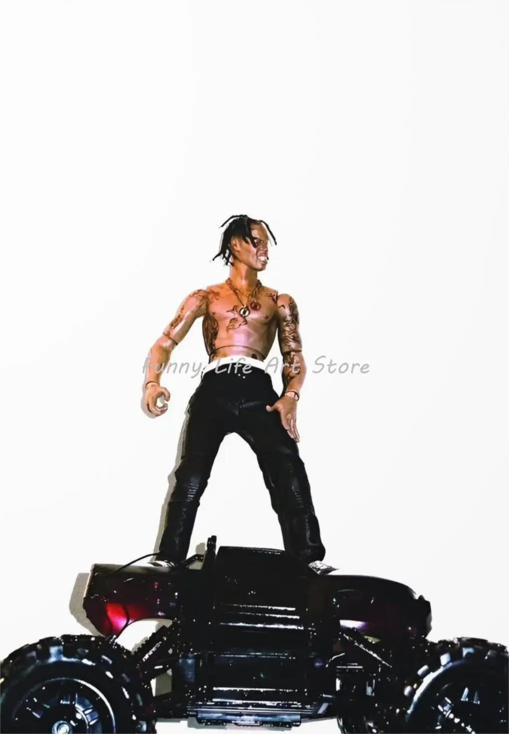 Rapper Travis-Scott Music Posters and Prints Canvas for Living Room Album Cover Singer Star Decor Gift Printing Wall Art Picture - Travis Scott Merchandise - Free Shipping Buy Now