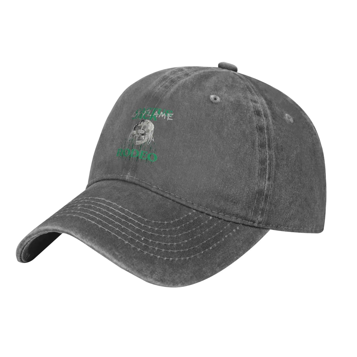 T-Travis Scott Unisex Baseball Cap Cactus Jack Rodeo Distressed Washed Hats Cap Outdoor Summer Unstructured Soft Snapback Cap - Travis Scott Merchandise - Free Shipping Buy Now
