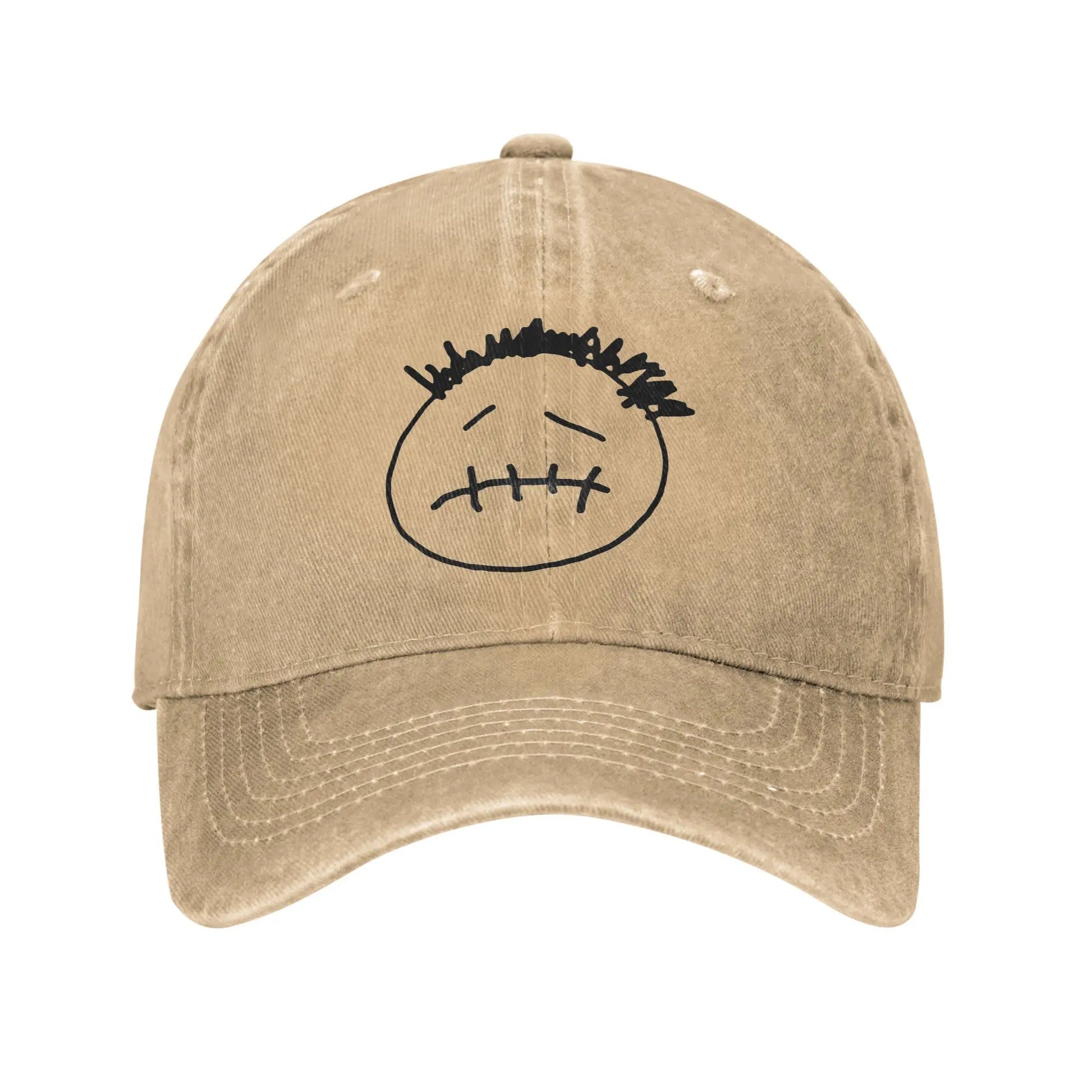 T-Travis Scott  Unisex Baseball Cap Cactus Jack Distressed Denim Caps Hat Classic Outdoor All Seasons Travel Adjustable Headwear - Travis Scott Merchandise - Free Shipping Buy Now