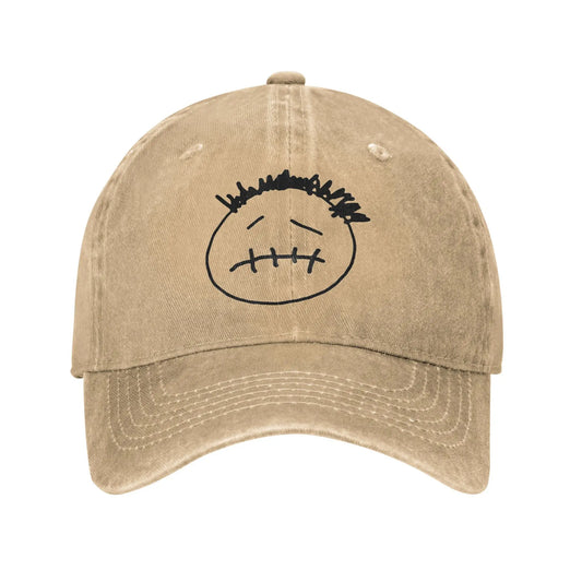 T-Travis Scott  Unisex Baseball Cap Cactus Jack Distressed Denim Caps Hat Classic Outdoor All Seasons Travel Adjustable Headwear
