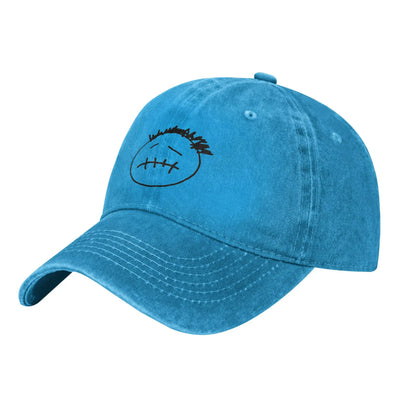 T-Travis Scott  Unisex Baseball Cap Cactus Jack Distressed Denim Caps Hat Classic Outdoor All Seasons Travel Adjustable Headwear - Travis Scott Merchandise - Free Shipping Buy Now