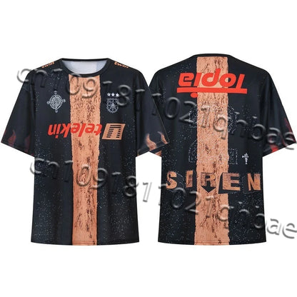 TRAVIS SCOTT CACTUS JACK3d Printed Football Jerseys Loose Sports Jerseys Short Sleeved T-shirts for Men and Women Motorcycle Top - Travis Scott Merchandise - Free Shipping Buy Now
