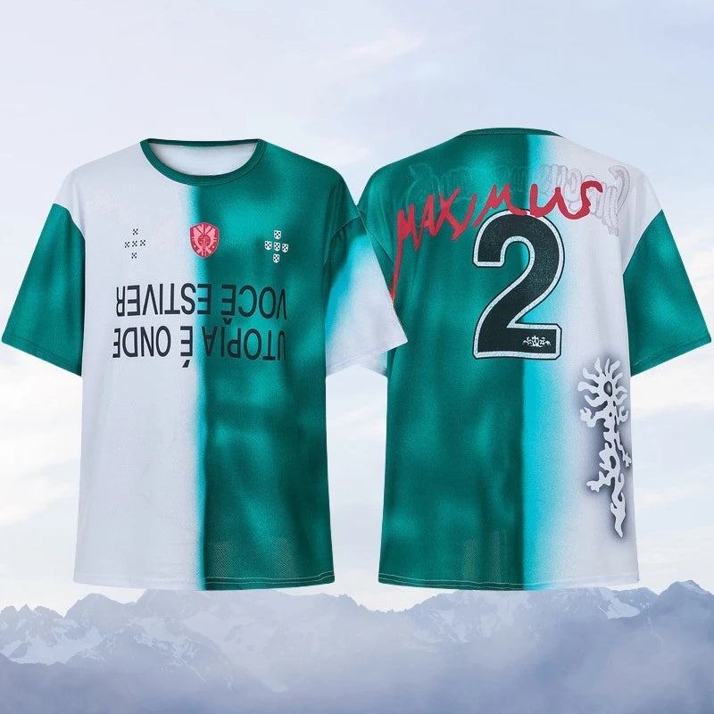 TRAVIS SCOTT CACTUS JACK Printed Football Jerseys Short Sleeved  Loose Sports T-shirts for Men and Women - Travis Scott Merchandise - Free Shipping Buy Now