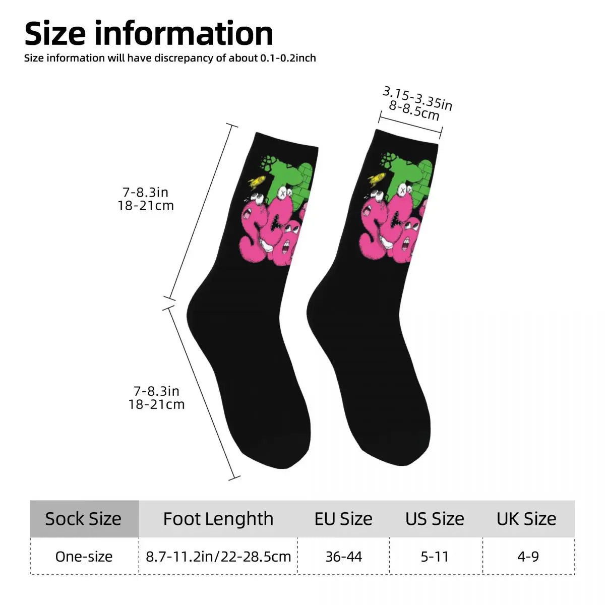 Retro Travis Scott Basketball Socks Polyester Long Socks for Unisex Socks - Travis Scott Merchandise - Free Shipping Buy Now
