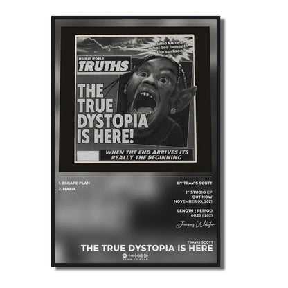 Travis Scott Rodeo/Astroworld Music Album Cover Series Art Poster Canvas Painting Wall Prints Picture for Living Room Home Decor - Travis Scott Merchandise - Free Shipping Buy Now