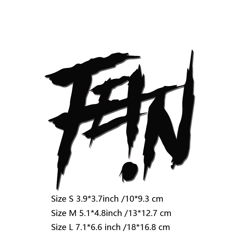FE!N decal sticker,rapper decal about Travis Scott,for hiphop lovers,high quality for car trucks motorcycles &laptops - Travis Scott Merchandise - Free Shipping Buy Now