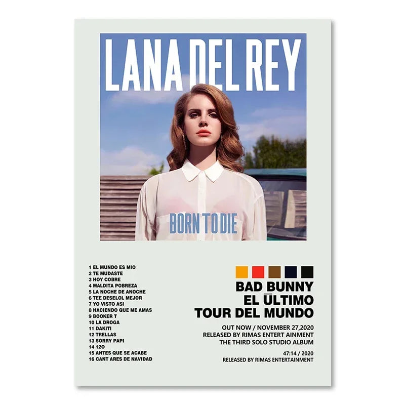 Music Album Covers Poster Rapper 2Pac,Travis Scott Hiphop Singer Album Covers Canvas Painting Wall Art Pictures Room Decor - Travis Scott Merchandise - Free Shipping Buy Now