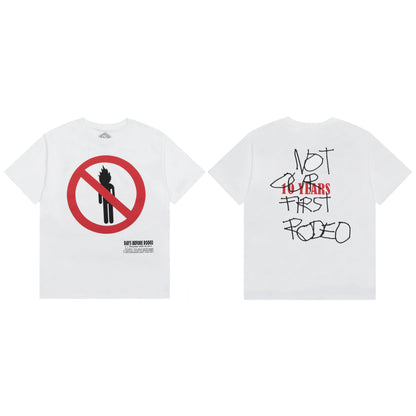 High Street Flame Person Cactus Jack Short Sleeve Summer Tees for Men and Women Crew Neck Harajuku Vintage Cotton Tshirts - Travis Scott Merchandise - Free Shipping Buy Now