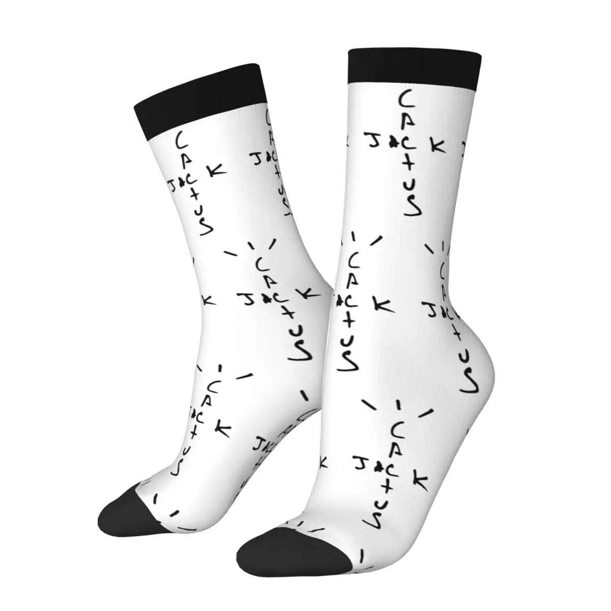 Winter Warm Fashion Women Men Cactus-Jack Socks LOOK MOM I CAN FLY ASTROWORLD Hip Hop Travis Scott Non-slip Football Socks - Travis Scott Merchandise - Free Shipping Buy Now