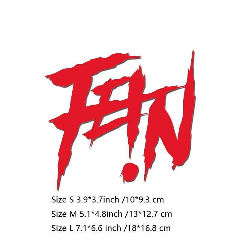 FE!N decal sticker,rapper decal about Travis Scott,for hiphop lovers,high quality for car trucks motorcycles &laptops - Travis Scott Merchandise - Free Shipping Buy Now