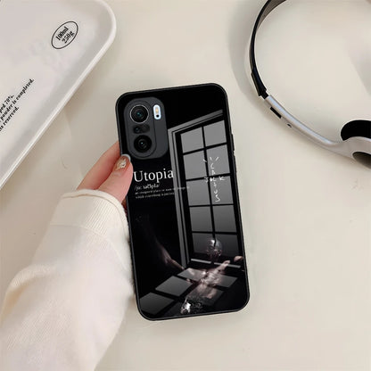 Travis Scott Utopia Rapper Tempered Glass Cover Phone Case for Redmi 13 12 13c 12c Note 13 Pro Plus 11 12 Pro 10 12s 9t 11s - Travis Scott Merchandise - Free Shipping Buy Now