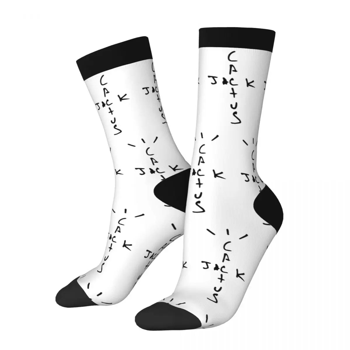 Winter Warm Fashion Women Men Cactus-Jack Socks LOOK MOM I CAN FLY ASTROWORLD Hip Hop Travis Scott Non-slip Football Socks - Travis Scott Merchandise - Free Shipping Buy Now