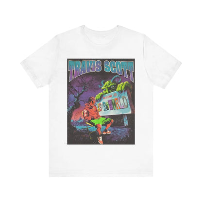 Travis Scott T-Shirt Gym T-shirts Man Mens Clothing T-shirts for Men Y2k Liam Payne Graphic Tops Tees Men's - Travis Scott Merchandise - Free Shipping Buy Now