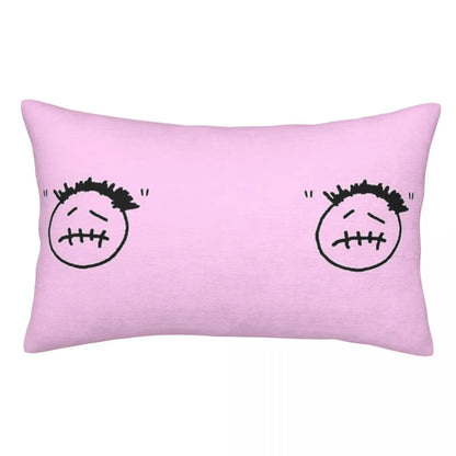 Travis Scott X Mc Rectangle Pillowcase Cushion Cover Decor Bedroom Bed Home Comfort Throw Pillow - Travis Scott Merchandise - Free Shipping Buy Now