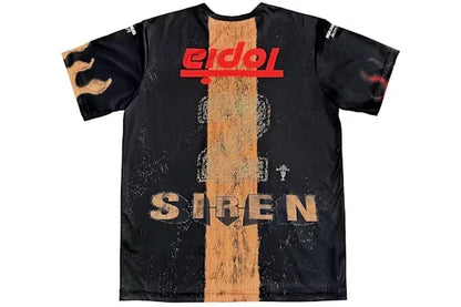 Summer Travis Scott Spain Soccer Jersey Men Football Soccer Round Neck Jersey Breathable Quick-Drying Tee Sport Motorcycle Top - Travis Scott Merchandise - Free Shipping Buy Now