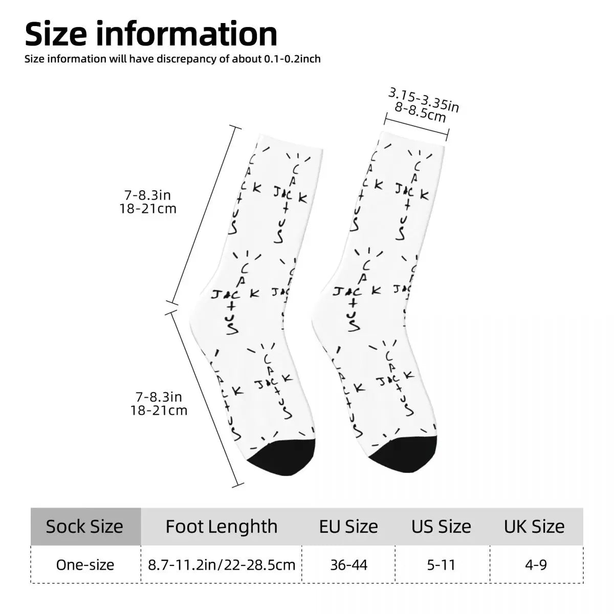 Winter Warm Fashion Women Men Cactus-Jack Socks LOOK MOM I CAN FLY ASTROWORLD Hip Hop Travis Scott Non-slip Football Socks - Travis Scott Merchandise - Free Shipping Buy Now